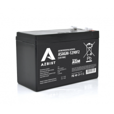 Акумулятор AZBIST Super AGM ASAGM-1290F2, Black Case, 12V 9.0Ah (151 х 65 х 94 (100) )