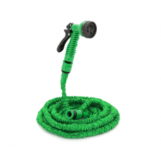 Шланг Садовый 5-15м / 50ft + распылитель, насадка на кран, Blue / Green, Box