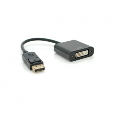 Конвертер Display Port (папа) на DVI24+1(мама) 30cm, Black, 4K / 2K, Пакет