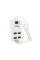 Хаб USB 2.0 4 порта, White, 480Mbts питание от USB, с выключателем, Blister