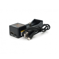 ЗУ универсальное Liitokala Lii-100, 1 канал,LED дисплей,USB, поддерживает Li-ion, Ni-MH и Ni-Cd AA (R6), ААA (R03), AAAA, С (R14)
