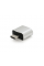 Переходник USB2.0(AF) OTG => microUSB(M), Silver, Пакет