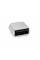 Переходник USB2.0(AF) OTG => microUSB(M), Silver, Пакет