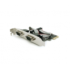 Контроллер PCI-Е=>RS232(9Pin)+RS232(9Pin), 2 порта, TX382B-2S, BOX