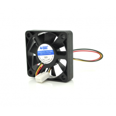 Кулер корпусний Merlion 5010, 50x50x10mm, 12V / 0.01A, RPM 1500±15%, 3-pin, Black, OEM