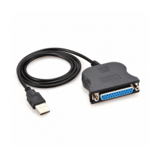 Кабель / переходник USB >LPT IEEE 1284 25 pin, 0.8m, Blister