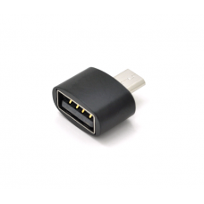Переходник YHL T3 USB2.0(AF) OTG => microUSB(M), Black, OEM