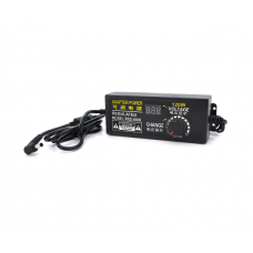 Адаптер питания NZX-31250 с регулировкой 3-12V 10A, штекер 5,5*2,5, LED - индикация