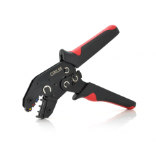 Инструмент обжимной SN-02C для обжимки клемм, 0.25-2.5mm2, Black-red