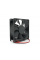 Кулер корпусный Merlion 8025, 80x80x25mm, 12V / 0.3A, RPM 1500±10%, 2-pin, Black, OEM