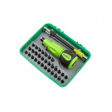 Набір викруток BAKKU BK-3034 (Ручка + 34насадок), Box
