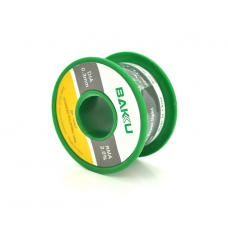 Припій BAKKU дротяний Solder wire BK10003 DIA 0,3mm (50g), OEM