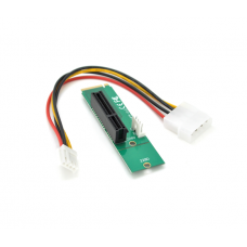 Адаптер M2-PCI-e x4, MOLEX=>4pin, отвертка +, Пакет
