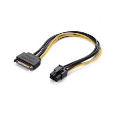 Кабель-перехідник для живлення процесора 6P->SATA