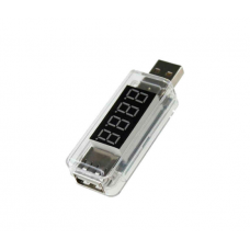 USB тестер Charger Doctor напряжения (3-7.5V) и тока (0-2.5A) White