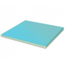 Силіконова термопрокладка HY-100-1, 30x30x0.5mm, Blue,> 4,0W / m-K, -40 ° ≈240 °, питома вага -2g / cm3, OEM