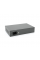 Комутатор POE SICSO 48V з 4 портами POE 100Мбіт + 2порт Ethernet (UP-Link) 100Мбіт, з посил. сигн. до 250м, корпус-метал, Silver, БП вбудований