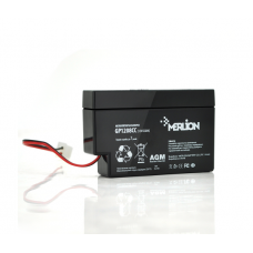 Аккумуляторная батарея MERLION AGM GP1208СС 12 V 0,8Ah ( 95 х 23 х 60 ), 0.32 kg