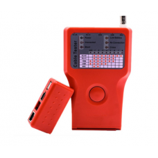 Кабельный тестер Merlion мультифункциональный 5 в 1 RJ-11 / RJ-45 / BNC / USB / 1394