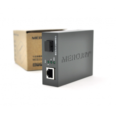 Медиаконвертер Mercury MCG11B-3 В (IC+175), 1550 WDM, 10M / 100M / 1000M, (0 +70°C), 20km + блок питания 5V 2A + переходник