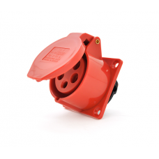 Розетка накладная прямая SF-315, 5 полюсов, 3Р+N+E, 16А, 380V, IP44