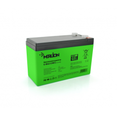 Аккумуляторная батарея MERLION G-MLG1290F2 12 V 9,0 Ah ( 150 x 65 x 95 (100) ), 2.4 kg Green