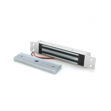 Электромагнитный врезной замок YOSO, усилие на отрыв 180кг, 12V, 3-5A, 174*31*18mm, Box