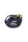 Кабель Merlion VGA 3 + 4 with shielding, 10m, male to male (тато-тато), 2 фериту, purple, Пакет