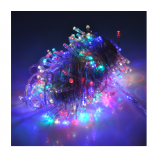 Гирлянды 300LED (Диод) Red / Green / Blue / Yellow, 8 режимов, 16метров, прозрачная изоляция, BOX
