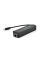 Type-C-хаб, 3хUSB 3.0 + 1 Gigabit Lan, Black, Box