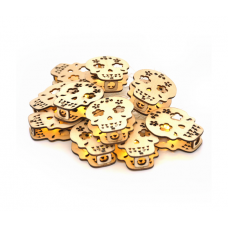 Гирлянды 10LED Metal (Scul), 1 режим, 2метра, прозрачная изоляция, BOX
