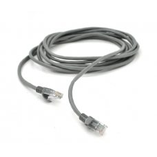 Патч-корд литой RITAR, UTP, RJ45, Cat.5e, 20m, серый, Cu (медь)