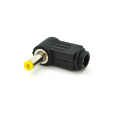 Перехідник DC 4.8x1.7mm (тато) під пайку, штекер 90°
