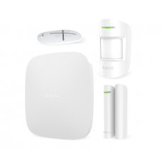 Комплект беспроводной сигнализации Ajax StarterKit white ( Hub / MotionProtect / DoorProtect / SpaceControl )