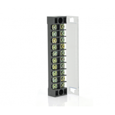 Клеммный блок H2519-9P 36A / 660V, материал медь, сечение провода 0.5-6мм2