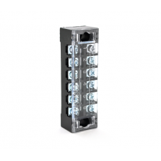Клеммная колодка 6-разрядная TB-1506 15A / 600V, сечение провода 0,5-1,5мм2, 100 шт в упаковке, цена за штуку