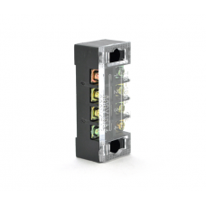 Клеммная колодка 4-разрядная TB-1504 15A / 600V, сечение провода 0,5-1,5мм2, 100 шт в упаковке, цена за штуку