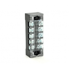 Клеммная колодка 5-разрядная TB-1505 15A / 600V, сечение провода 0,5-1,5мм2, 100 шт в упаковке, цена за штуку