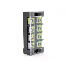Клеммная колодка 4-разрядная TB-4504 45A / 600V, сечение провода 0,5-4,0мм2, 50 шт в упаковке, цена за штуку