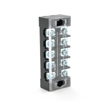 Клеммная колодка 5-разрядная TB-2505 25A / 600V, сечение провода 0,5-2,5мм2, 50 шт в упаковке, цена за штуку