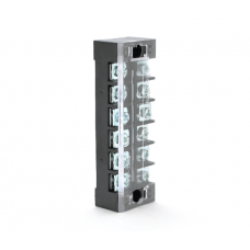 Клеммная колодка 6-разрядная TB-2506 25A / 600V, сечение провода 0,5-2,5мм2, 50 шт в упаковке, цена за штуку