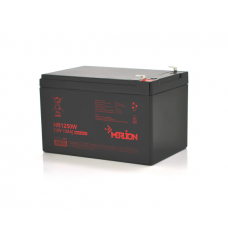 Аккумуляторная батарея MERLION HR1250W, 12V 13Ah Black ( 152 х 99 х 95 (100) ), 3.5 kg