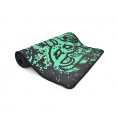 Коврик 300*800 тканевой RAZER с боковой прошивкой, толщина 3 мм, цвет Black-green, Пакет