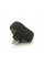 Розетка трійник без заземлення AK303B, Black