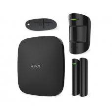 Комплект беспроводной сигнализации Ajax StarterKit black ( Hub / MotionProtect / DoorProtect / SpaceControl )