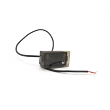 Цифровой вольтметр влагозащищенный IP65, диапазон измерений 4 -30V, Green