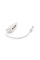 Контролер USB 2.0 до Ethernet VEGGIEG - Сетевой адаптер 100 / 1000Mbps з проводом RTL-8152B + FE2.2S + 3 порта USB2.0, White, Metal, Blister-Box