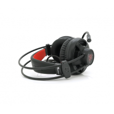 Ігрові навушники з мікрофоном Fantech HG13, Black, USB підсвічування, Color Box (226 * 205 * 114) 0,48кг