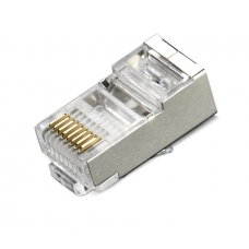 Коннектор RITAR RJ-45 8P8C FTP Cat-6 экранированный (100 шт / уп.)