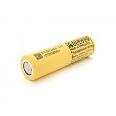 Аккумулятор 18650 Li-Ion LG LGDBHE41865-HE4, 2500mAh, 35A, 4.2 / 3.7 / 2.5V, YELLOW, 2 шт в упаковке, цена за 1 шт